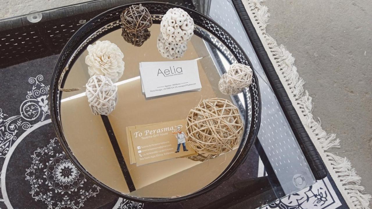 Aelia Sea Apartment อาร์กอสโตลี ภายนอก รูปภาพ